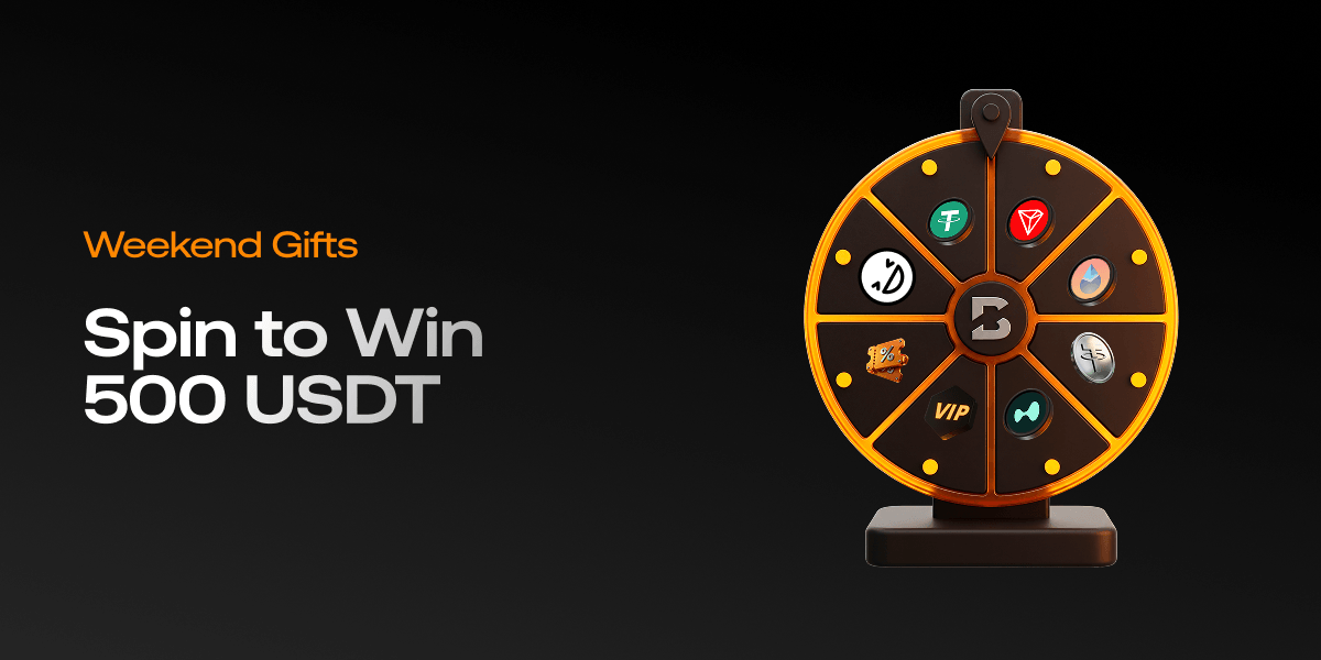 BloFin Weekend Gifts - Spin to Win 500 USDT