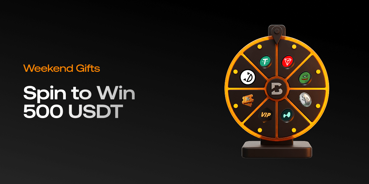 BloFin Weekend Gifts - Spin to Win 500 USDT
