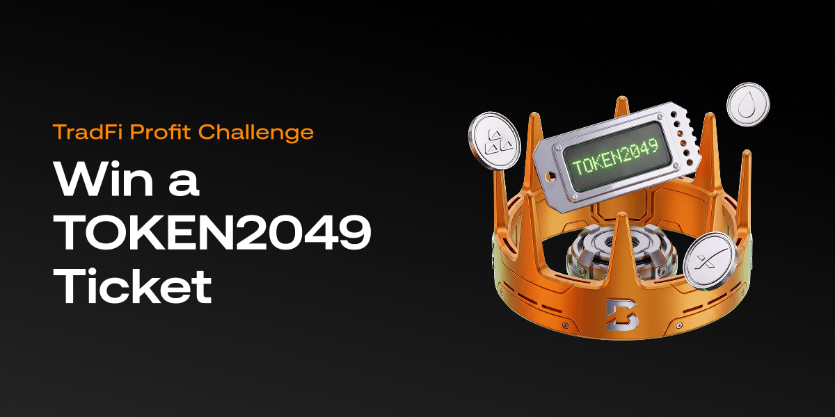 TradFi Profit Challenge: Win a TOKEN2049 Ticket & Share 10,000 USDT 