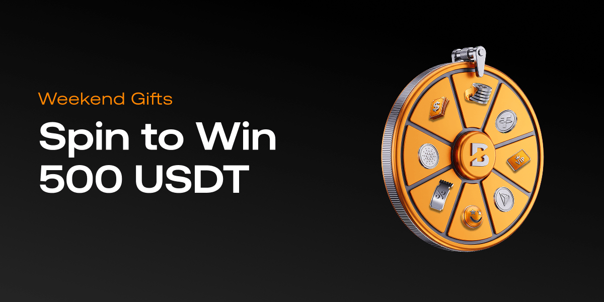 BloFin Weekend Gifts: Spin to Win 500 USDT