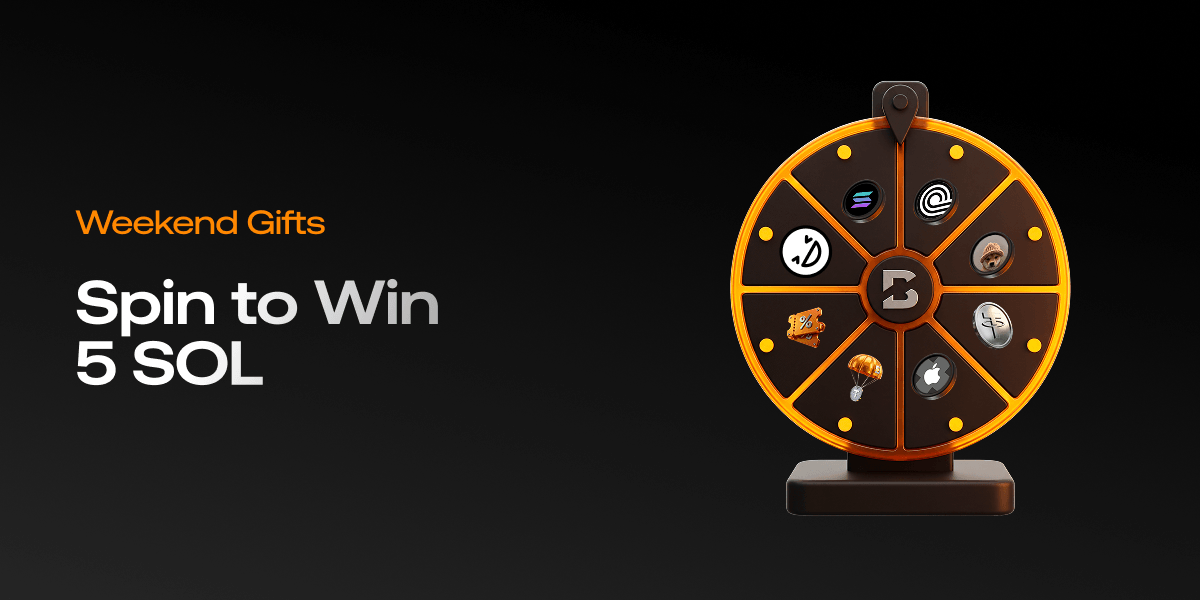 BloFin Weekend Gifts - Spin to Win 5 SOL