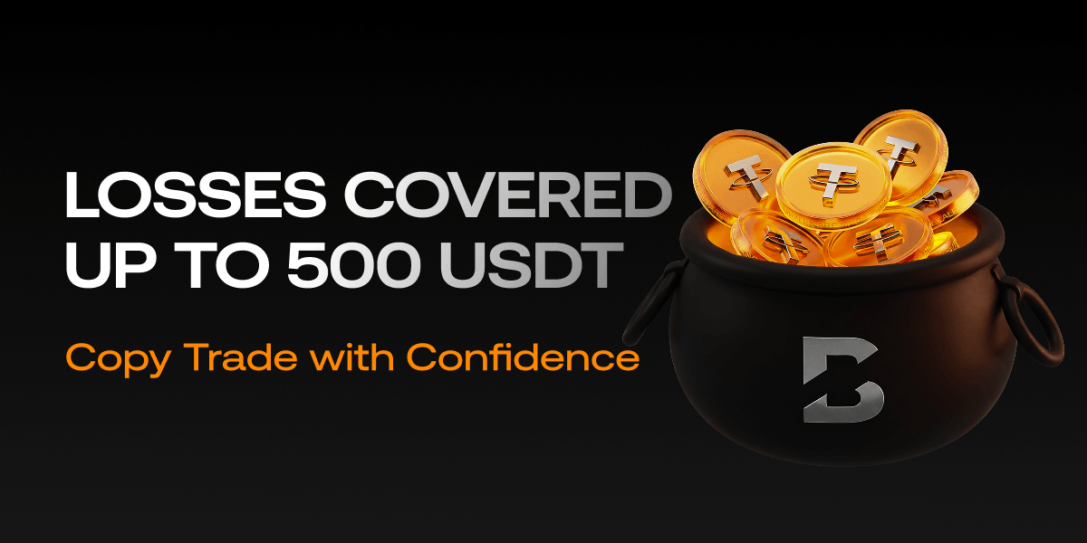 Copy Trade with Confidence: Losses Covered Up to 500 USDT