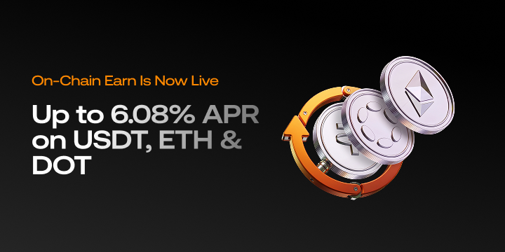 On-Chain Earn Now Live: Earn Up to 6.08% APR on USDT
